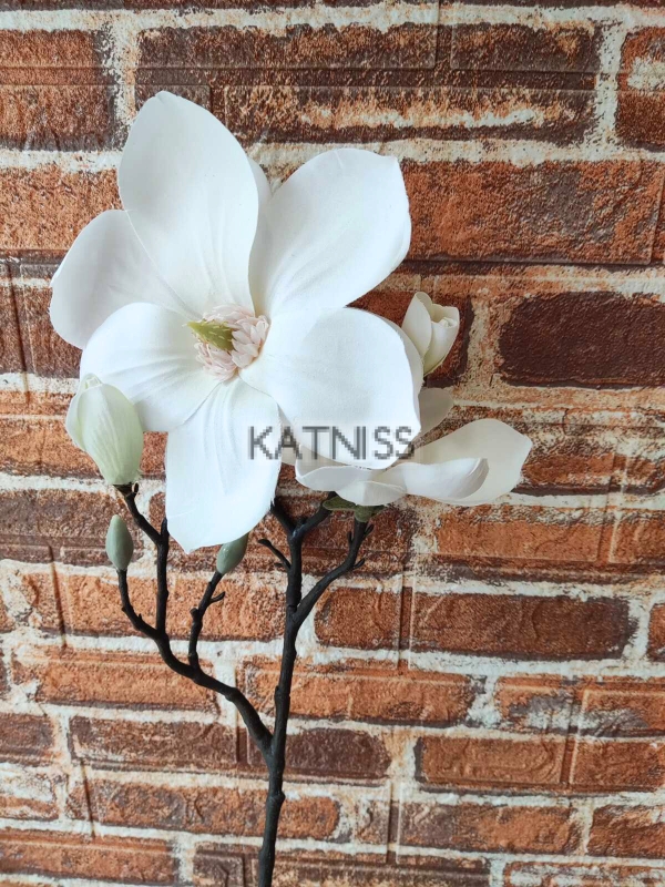 Бяла изкуствена плумерия / White aritificial plumeria