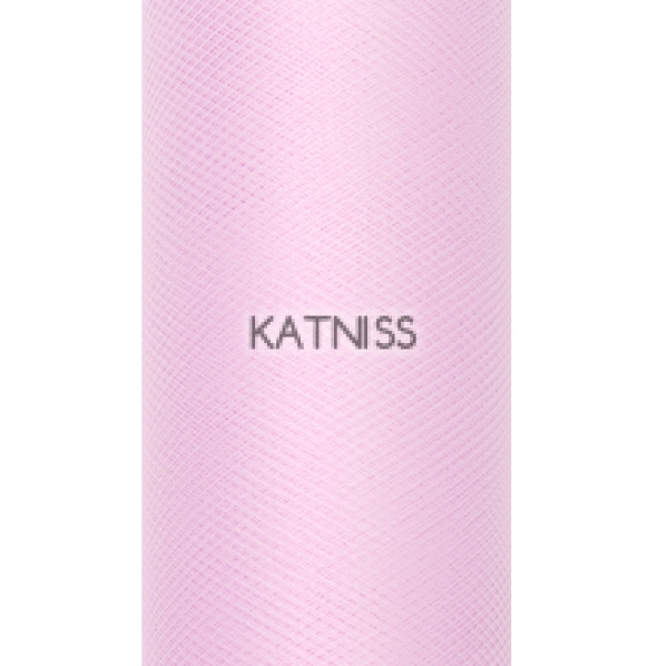 Гладък тюл в цвят пудра - 15 см/9 м