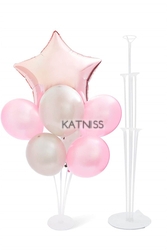 СТОЙКА ЗА БАЛОНИ 7 БР БЯЛА