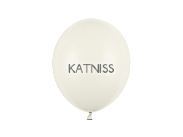 Латексов светло кремав балон пастел