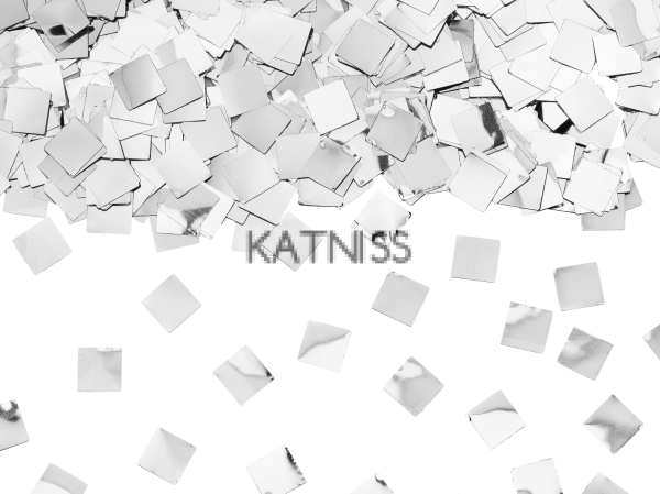 КОНФЕТИ БУТИЛКА СРЕБРО