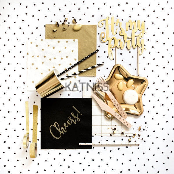 САЛФЕТКИ ЗЛАТО 20 БР.-33/33 СМ