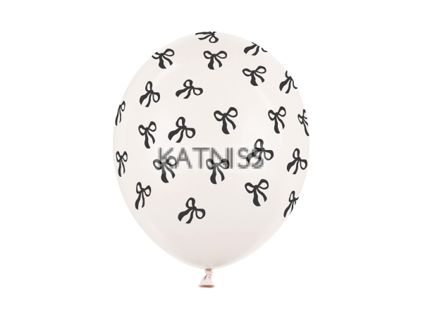  Балон с принт “Панделки” 30 см- 6 бр в комплект