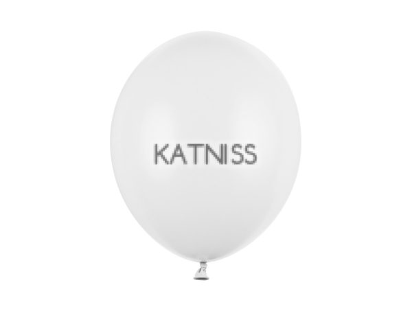 🤍 Латексов балон – Бял 30 см. (1 бр.)