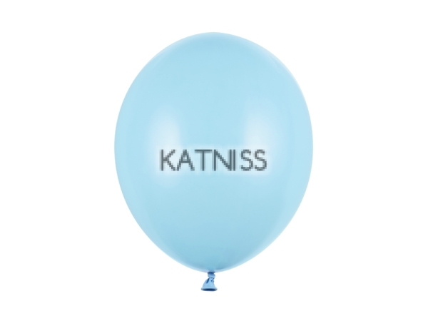 🎈 **Син латексов балон  30 см– класически модел**