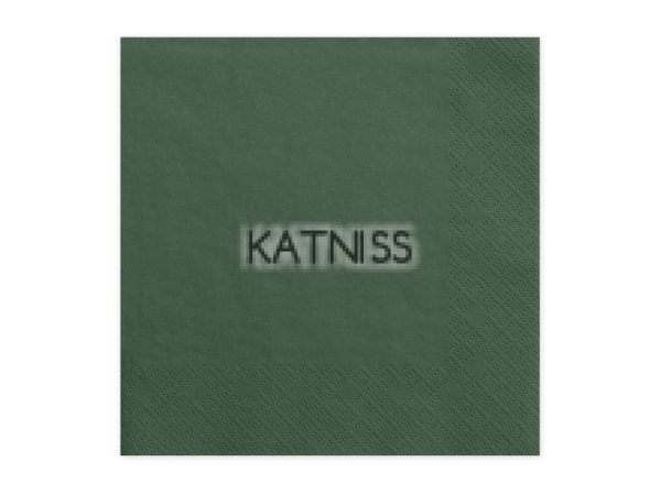 **Хартиена салфетка – тъмнозелена 20 бр.-33 см.**