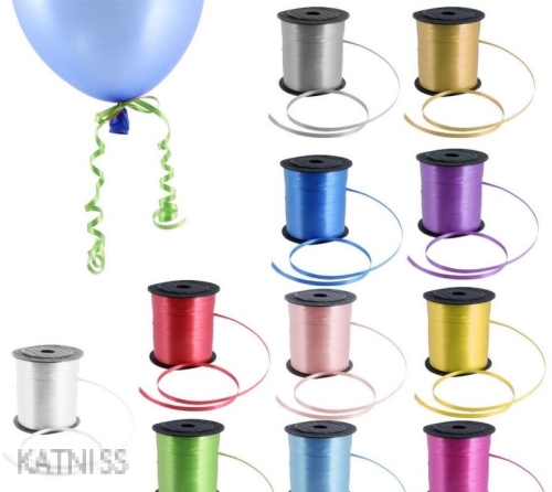 Лента за балони на бройка в различни цветове - 500 м / Balloons Tape In Different Colours - 500 m