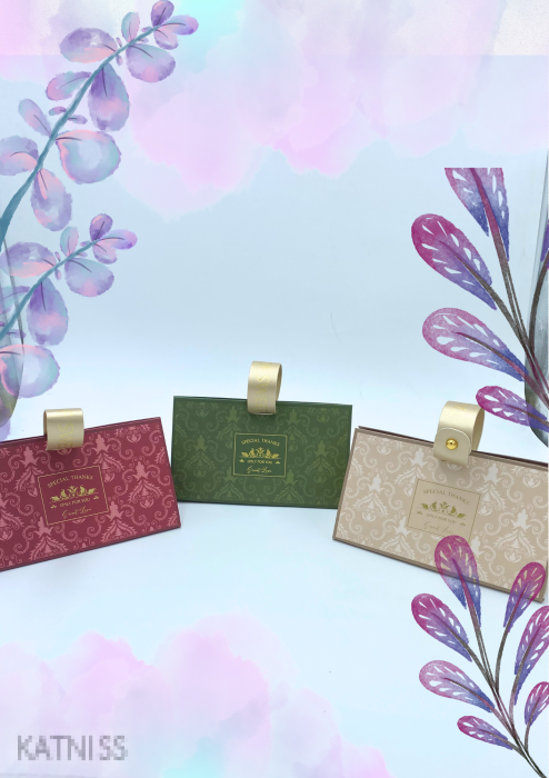 Кутии под формата на подаръчни торбички / Present Bags Boxes