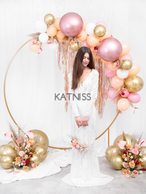 Хром балон - златист - 60 см / Gold Chrom Balloon - 60 cm