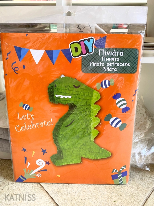 Направи си сам Пинята - кексче и динозавър / DIY Pinata - Cupcake And Dinosaur