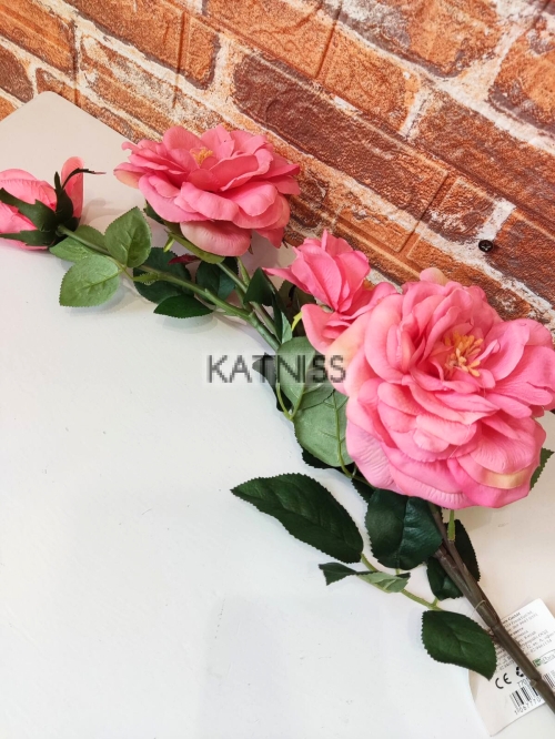 Розови изкуствени рози / Pink artificial roses