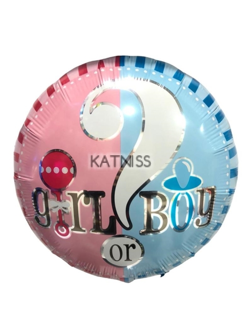 Фолиев балон "Girl or Boy" / Foil balloon "Girl or Boy"