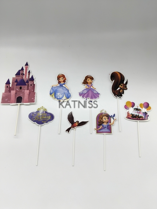 Топери за торта с Принцеса София