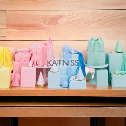 ОПАКОВАЧНА ХАРТИЯ МИКС ОТ ЦВЕТОВЕ МАКАРОН 