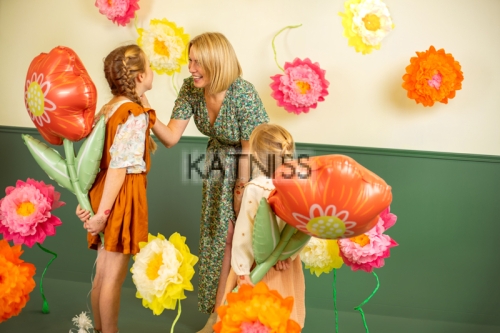 Фолиев балон под формата на цвете