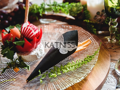 ХАРТИЕНИ ПЕПЕРУДИ БЯЛО - 10 БР.- 8.5 СМ.