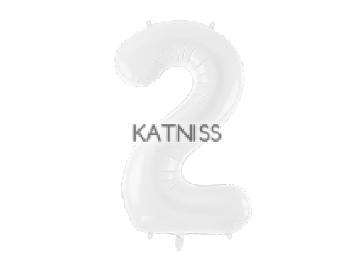 ФОЛИЕВ БАЛОН ЦИФРА БЯЛ ОТ 1 ДО 9 -110/39 СМ