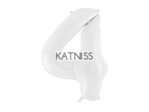 ФОЛИЕВ БАЛОН ЦИФРА БЯЛ ОТ 1 ДО 9 -110/39 СМ