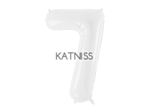 ФОЛИЕВ БАЛОН ЦИФРА БЯЛ ОТ 1 ДО 9 -110/39 СМ