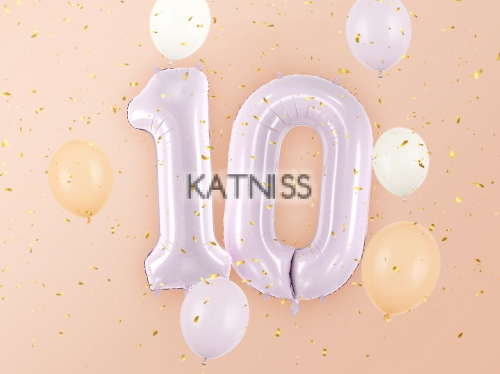 ФОЛИЕВ БАЛОН ЦИФРА ЛЮЛЯК ОТ 0 ДО 9 - СМ-86/34 СМ