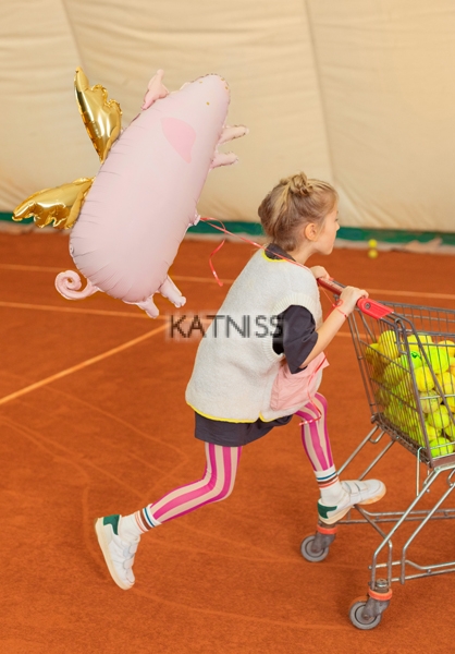 ФОЛИЕВ БАЛОН ПРАСЕНЦЕ РОЗОВО-72/46 СМ.