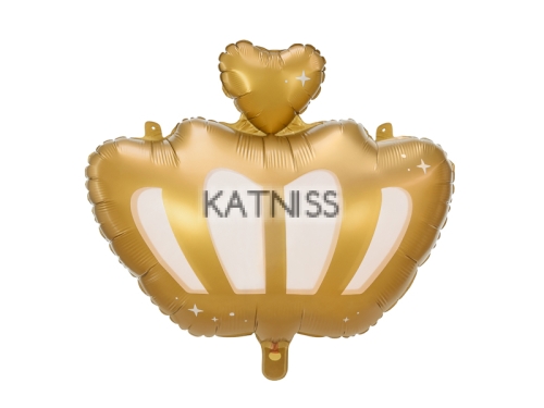 ФОЛИЕВ БАЛОН КОРОНА ЗЛАТНА- 53/43 СМ. 