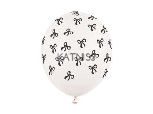  Балон с принт “Панделки” 30 см- 6 бр в комплект